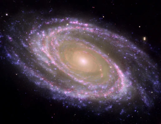 Messier 81 galaxy; NASA