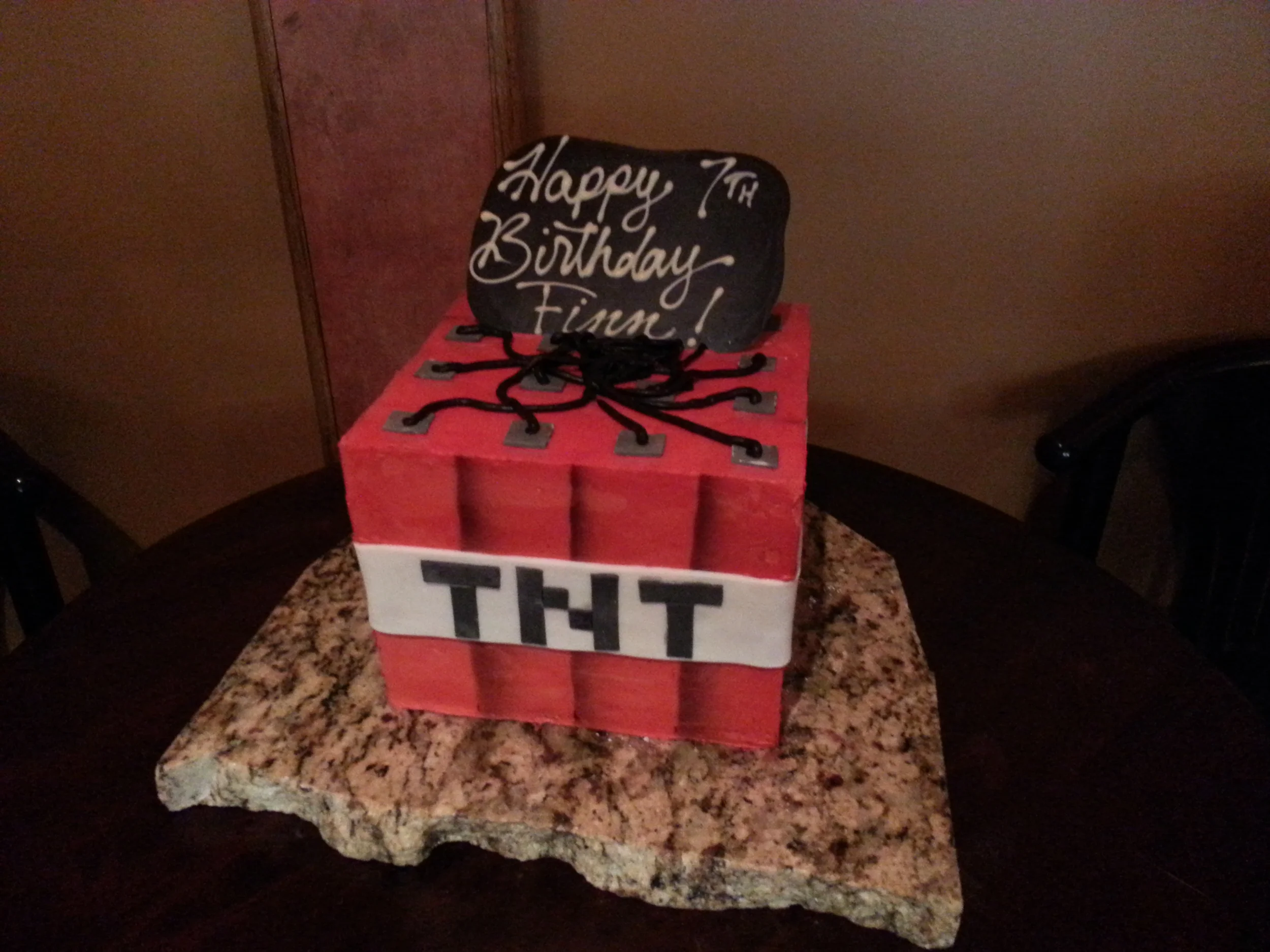 Minecraft Cake for Finn