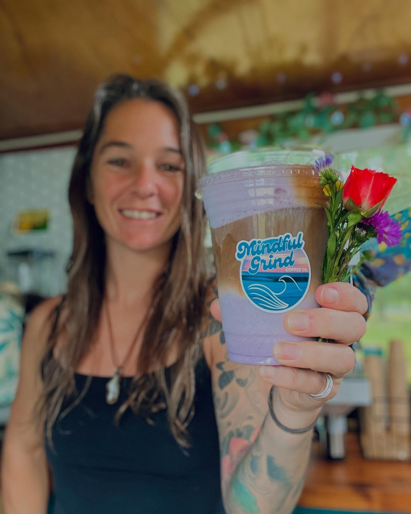 As a special thanks to all the mommas out there we have collaborated with @gbgrow to bring you these complimentary mini bouquets for Mother&rsquo;s Day. We will be featuring this delicious floral cloud latte, made with handcrafted rosemary syrup and 