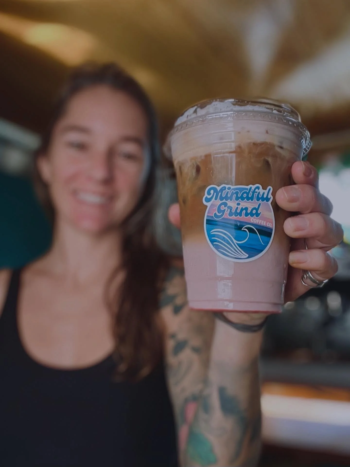 Strawberry cream lattes have made a comeback. 🍓We make this with a double shot of espresso, your choice of milk, our handcrafted strawberry syrup, and top it off with strawberry sweet cream. Join us every Wednesday and Sunday for your favorite coffe