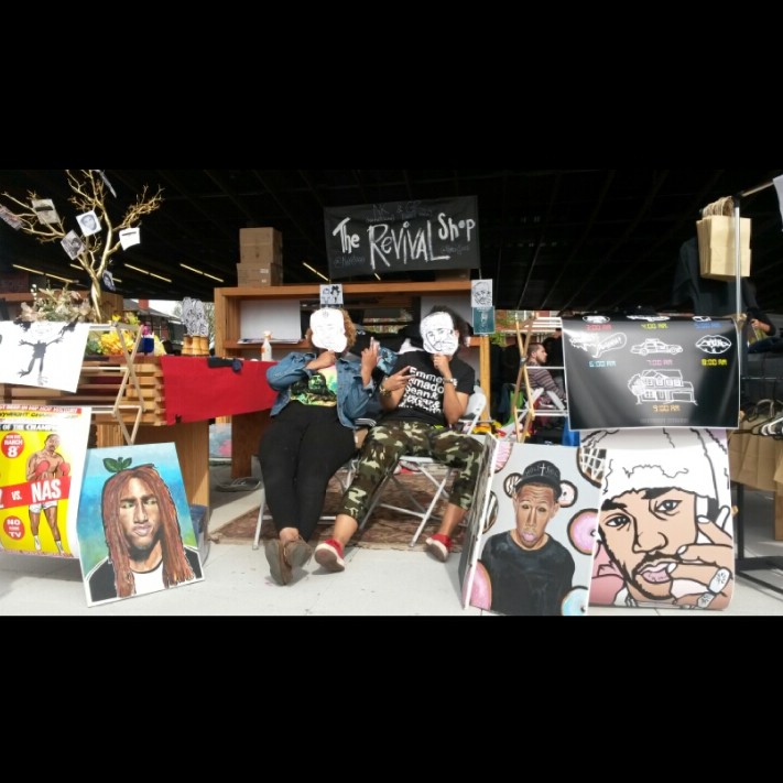 The Revival Shop at Broccoli City Fest DC. April 2014.