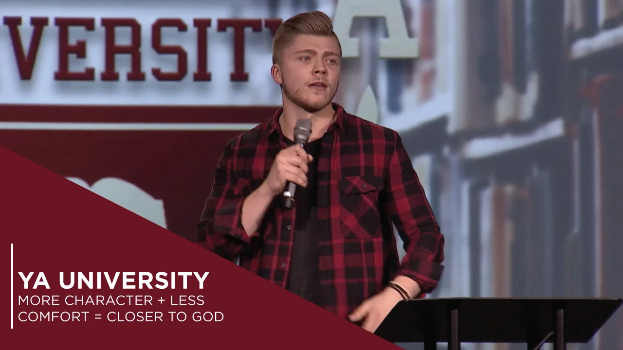 YA University - More Character + Less Comfort = Closer To God