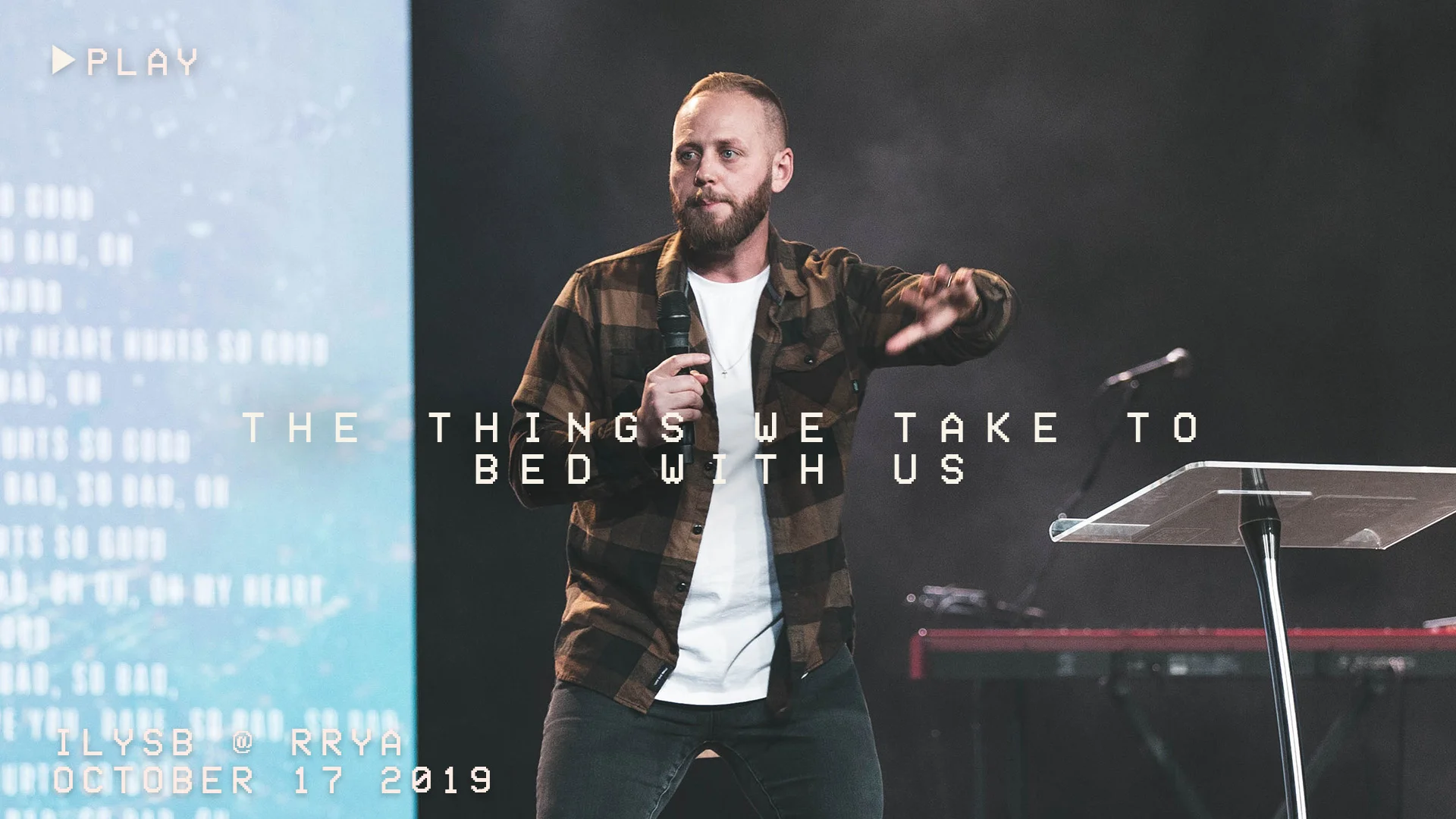 I Love You So Bad - The Things We Take to Bed With Us