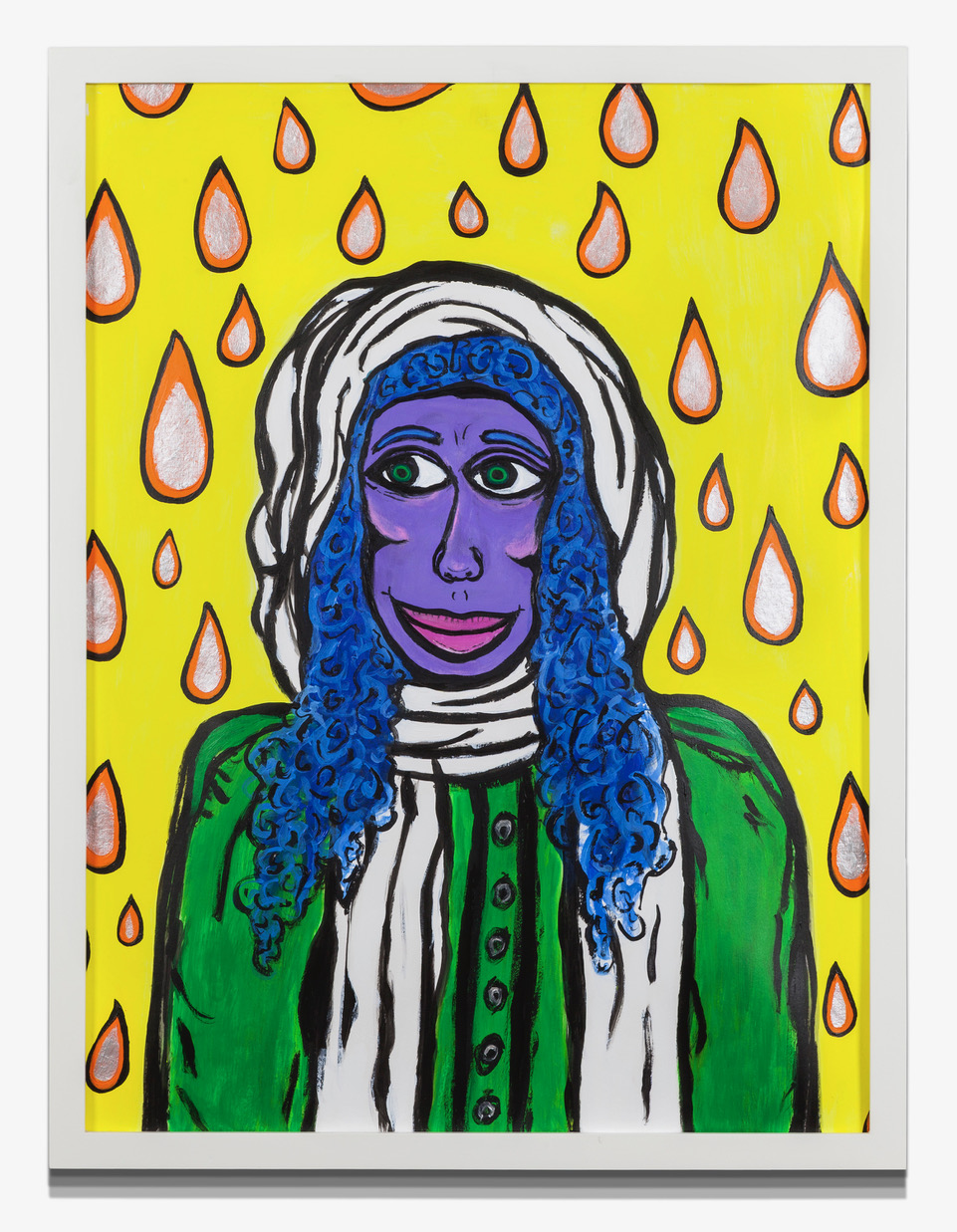 RainShine Acrylic, Paper on Paper 19” x 24”