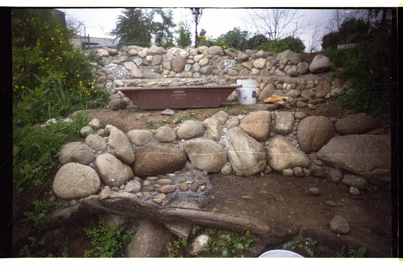 construction of the amphitheater