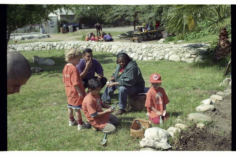 youth gardening class