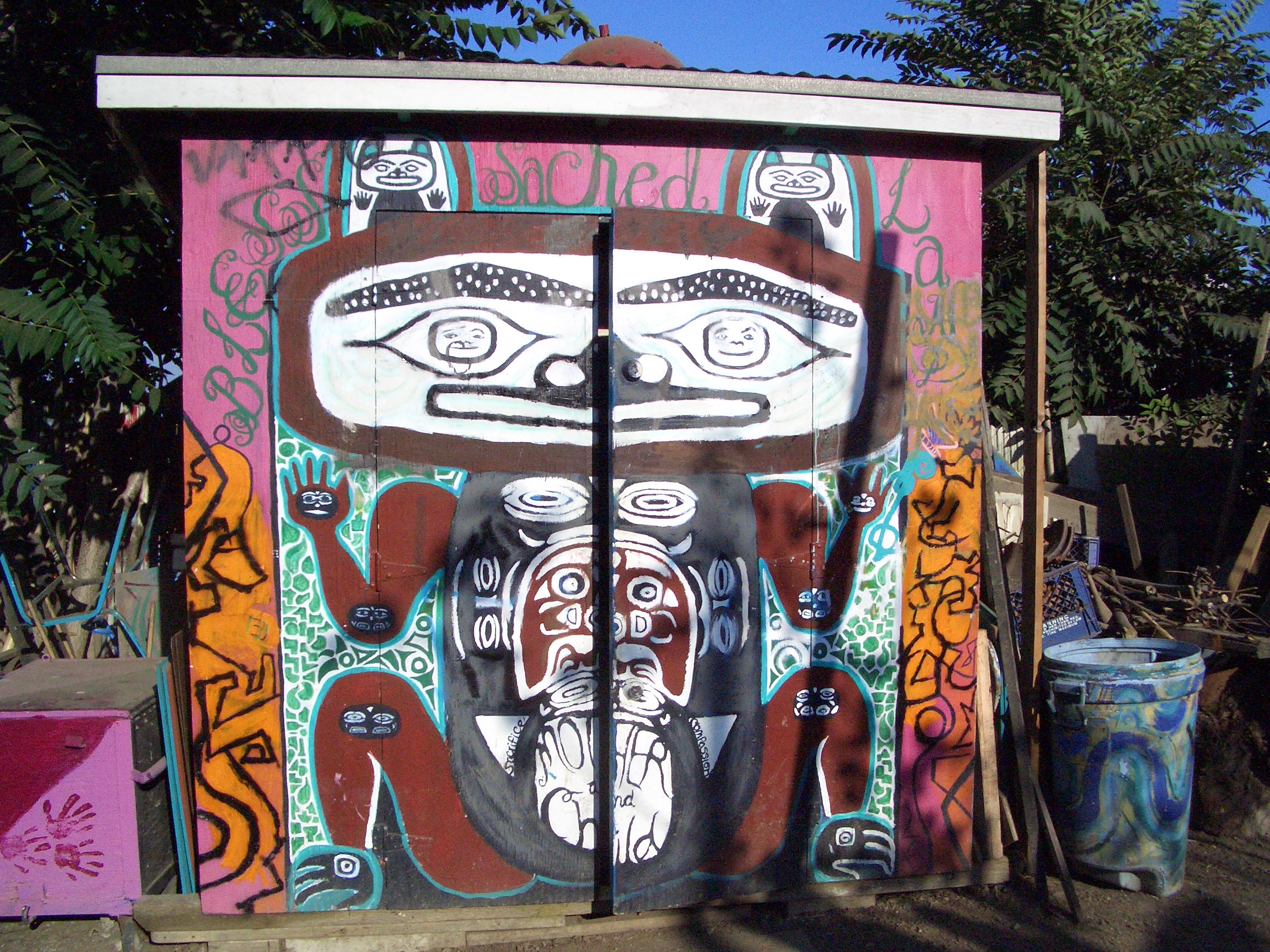 Tool Shed Mural