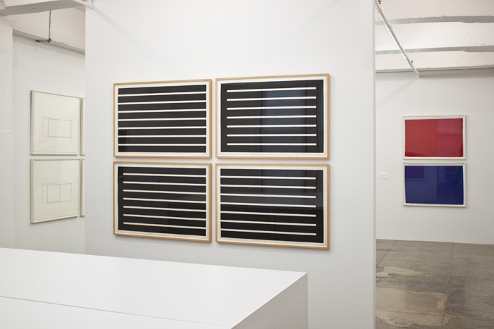 Installation View: Dan Flavin and Donald Judd