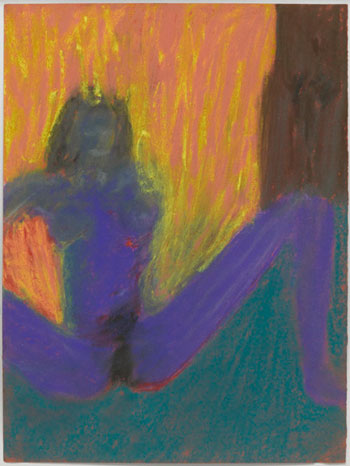 Lucas Samaras, Untitled May 20, 1960 Pastel on paper, 13 x 10 inches