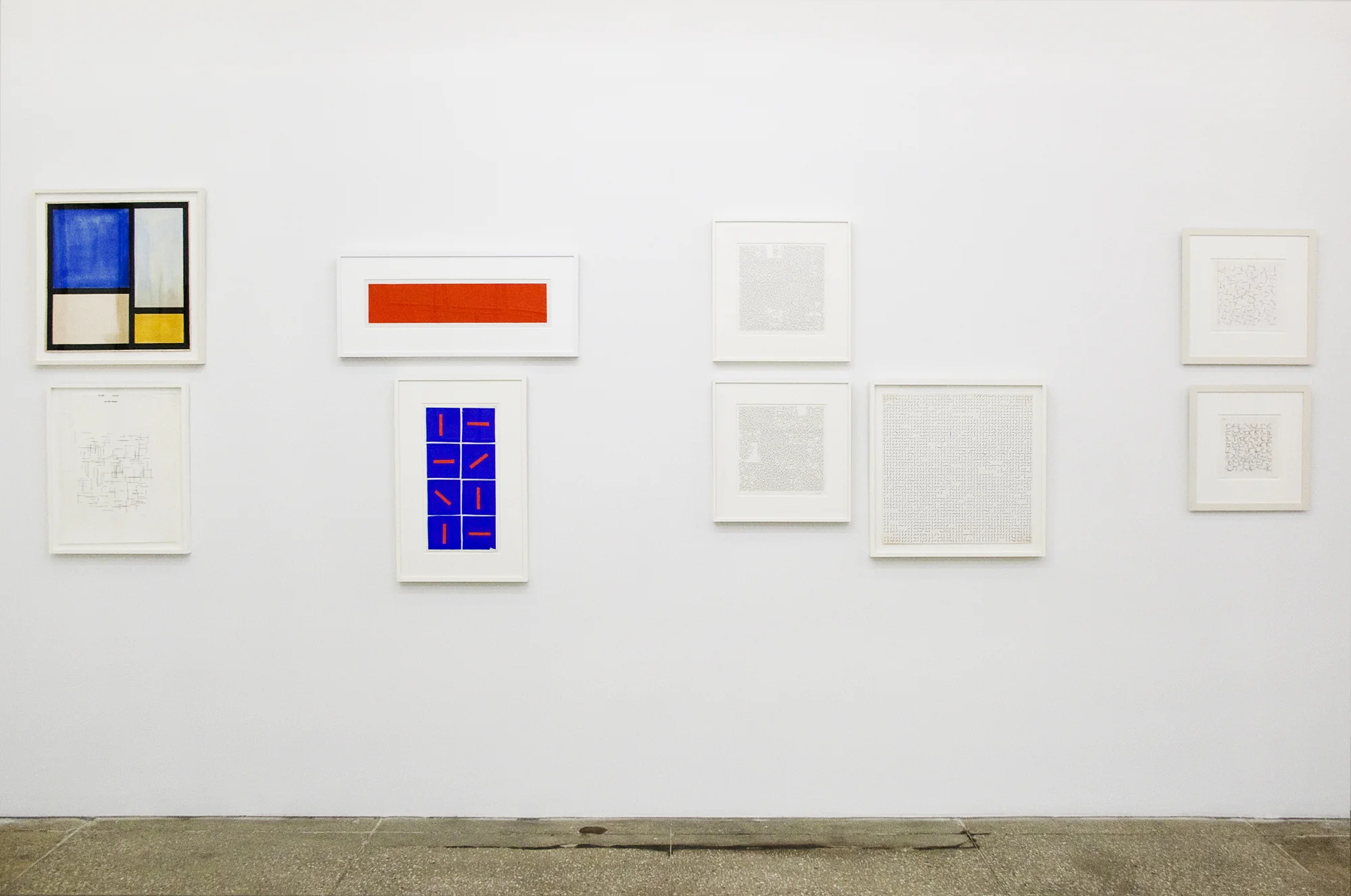 Installation View: Vera Molnar: Regarding the Infinite