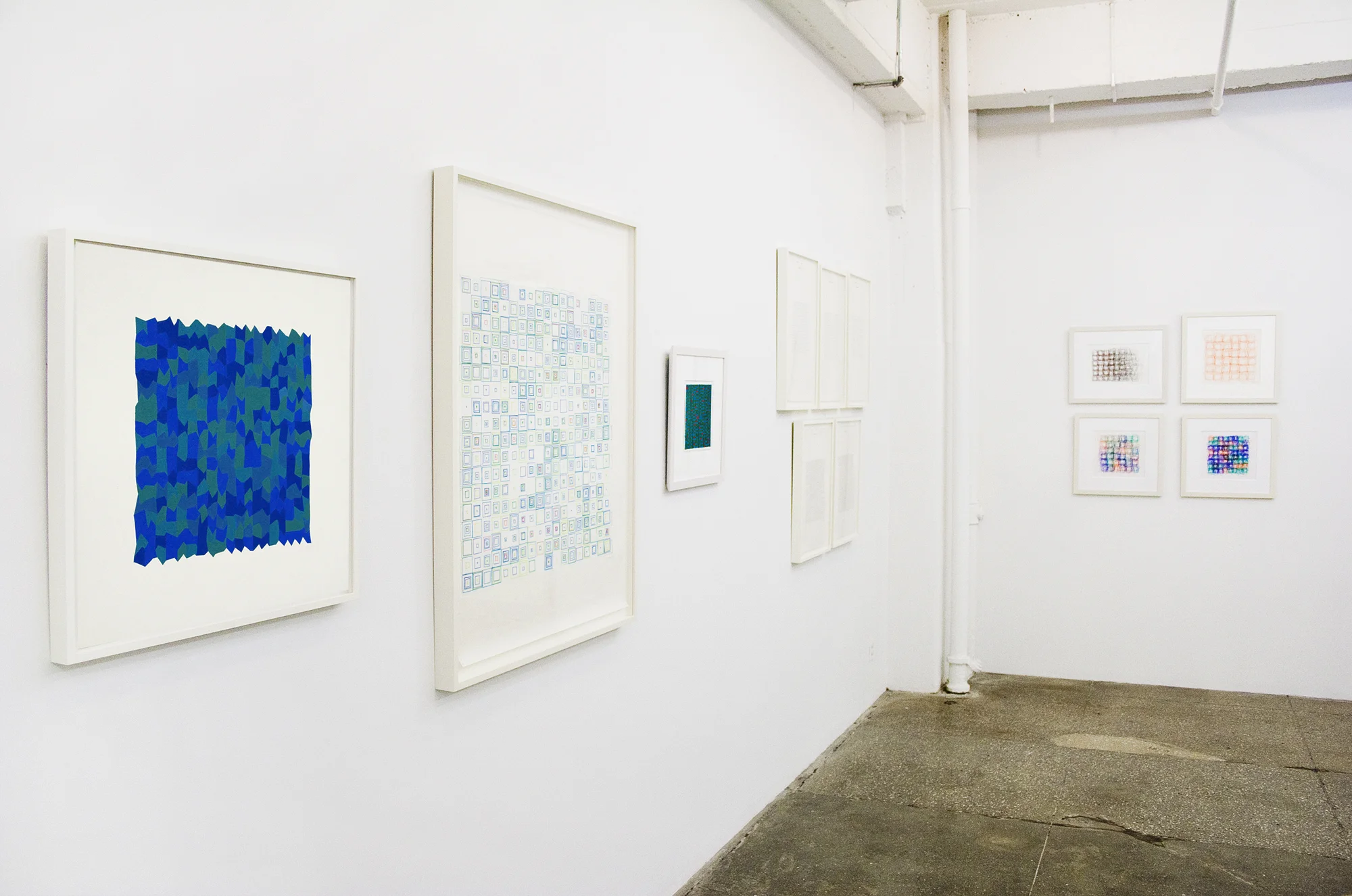 Installation View: Vera Molnar: Regarding the Infinite