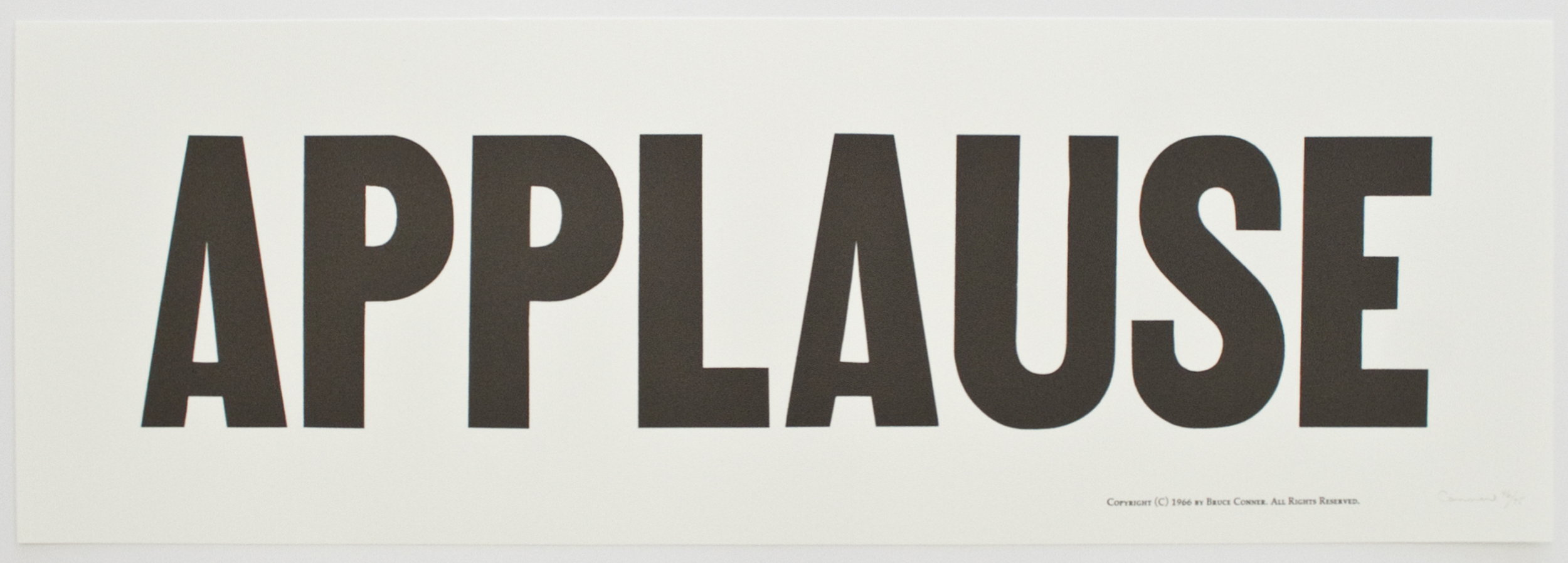 100 Series: #128 APPLAUSE