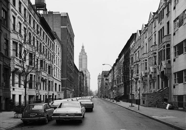Thomas Struth West 74th Street, New York/Upper West 1978, printed 2002 gelatin silver print 26 x 33 1/8 inches edition of 10