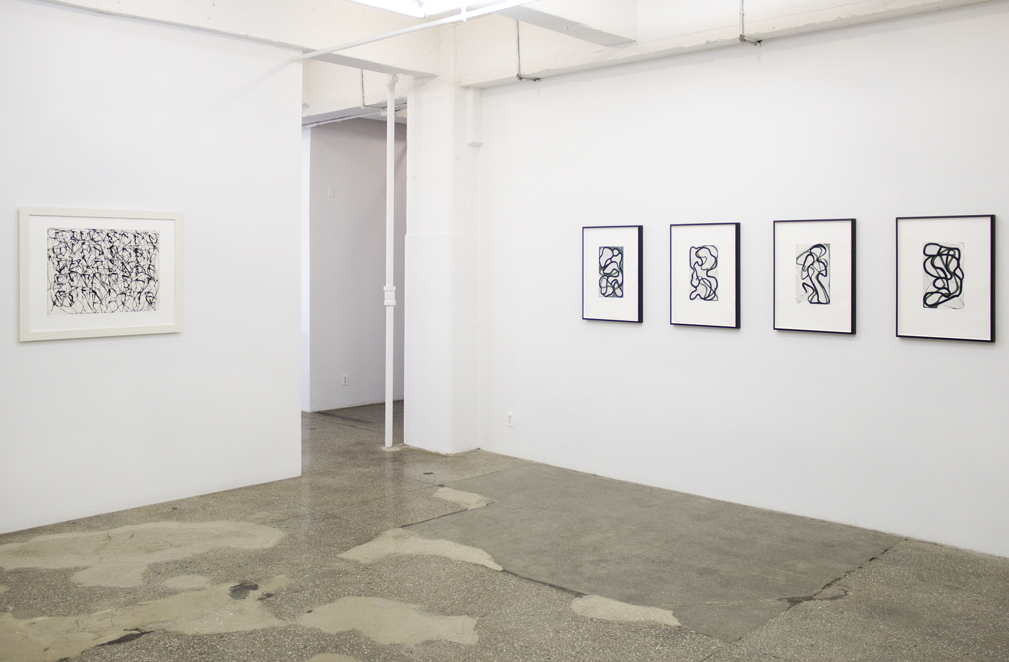 Installation View: Brice Marden: Prints