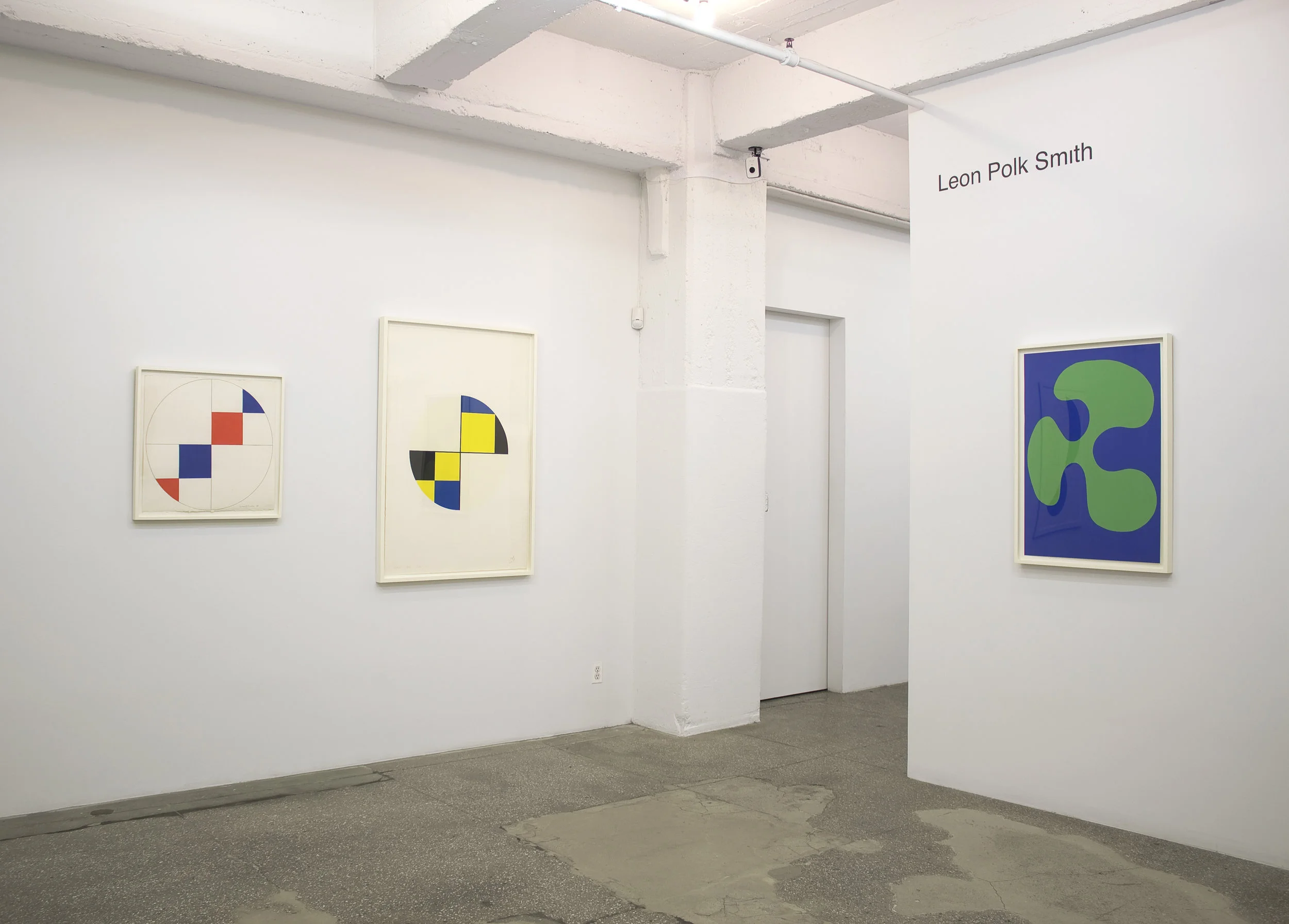 Installation View: Leon Polk Smith: Prints and Related Works