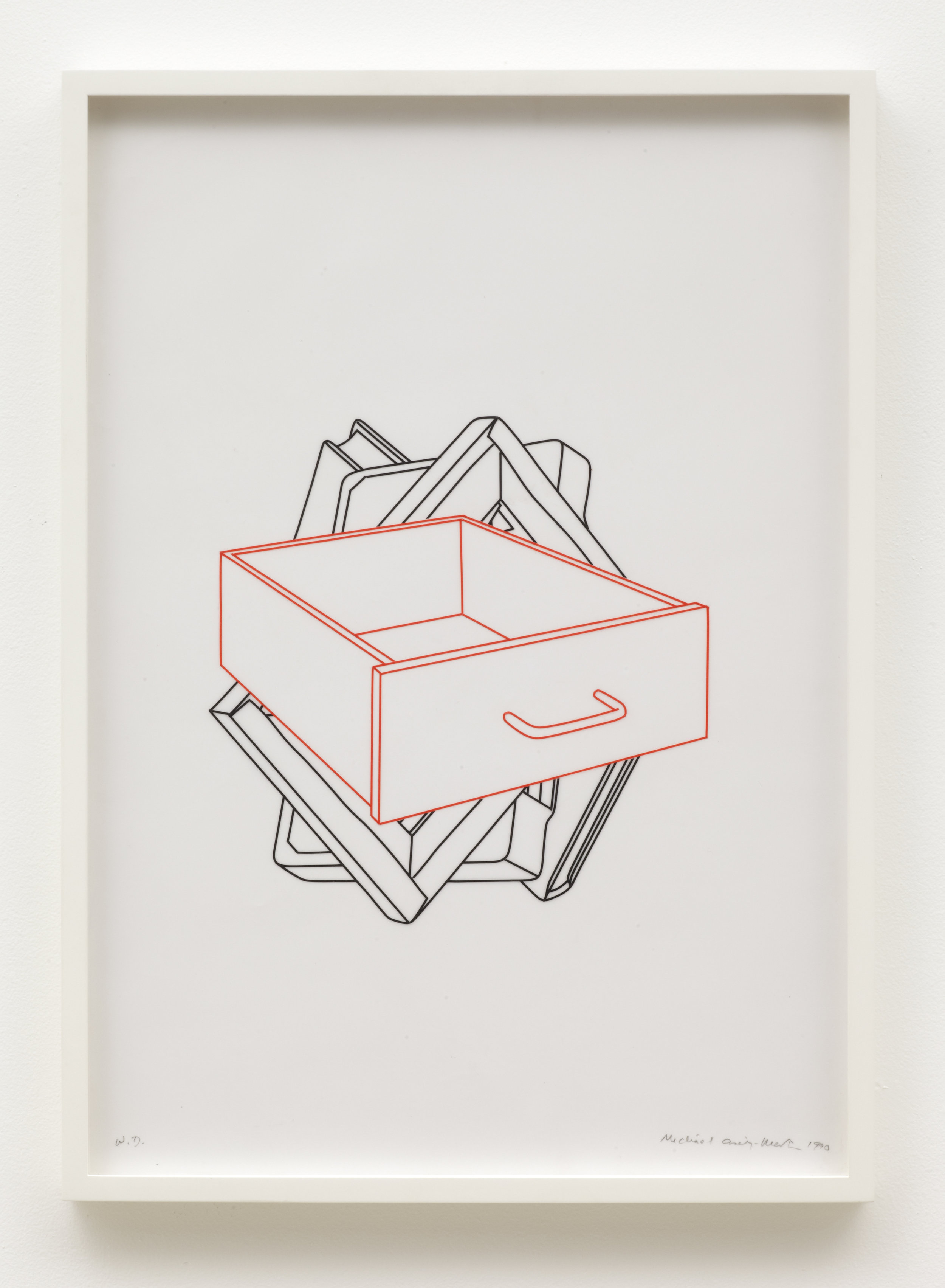 Study for Order of appearance (drawer)