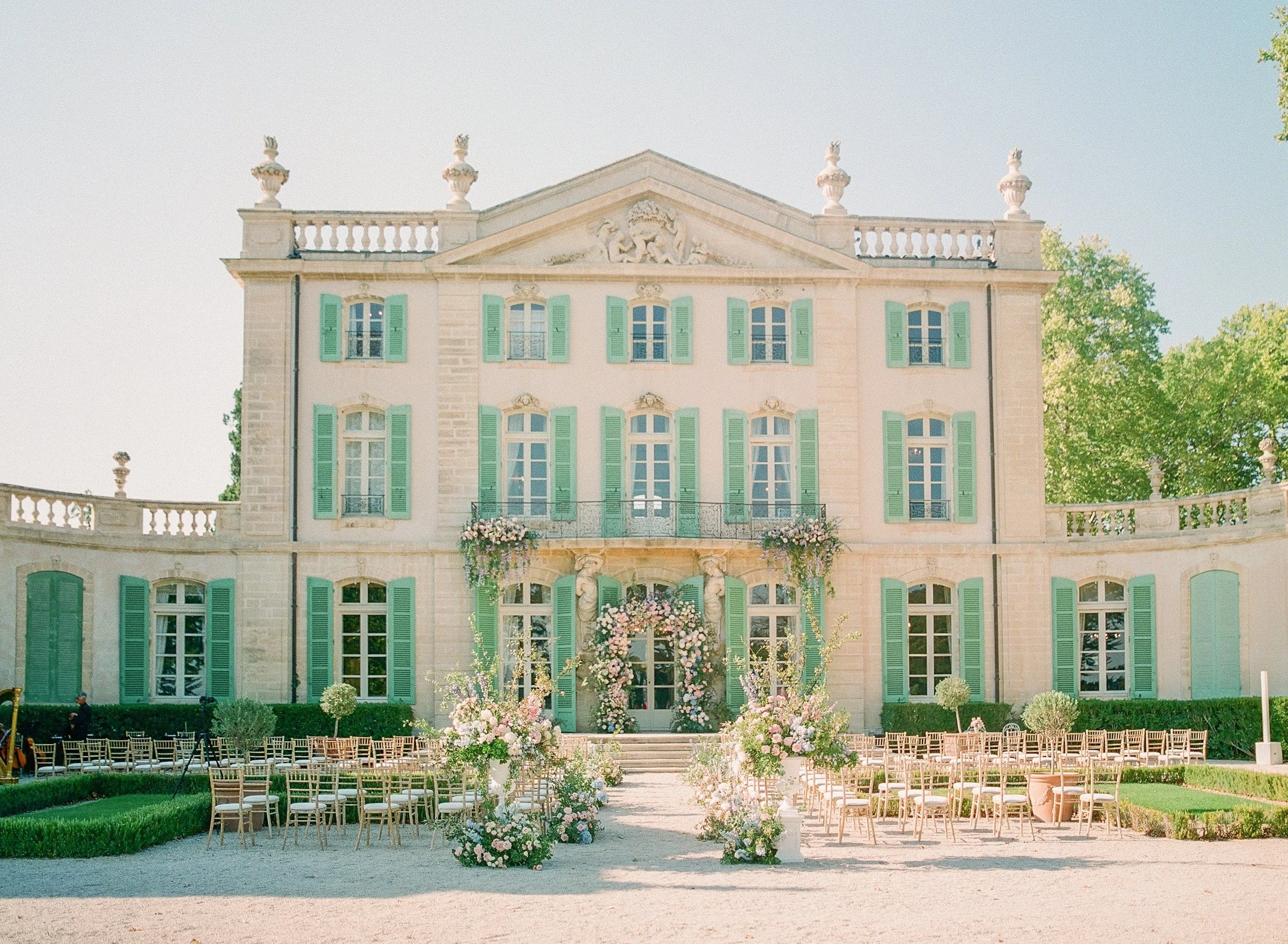 Best-Wedding-Planners-South-of-France-Lake-Como-Luxury-Weddings-Provence-South-of-France-Italy-Symbolic-Wedding-Ceremony-In-The-Garden-Of-Chateau-De-Tourreau.jpg