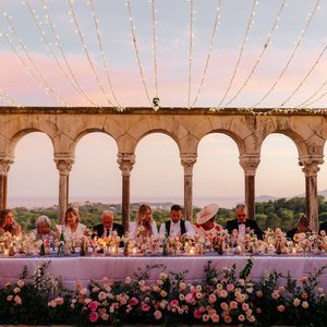 Chateau-Castellaras-romantic-flower-wedding-blush-colors-fairylights-sunset-dinner.jpg