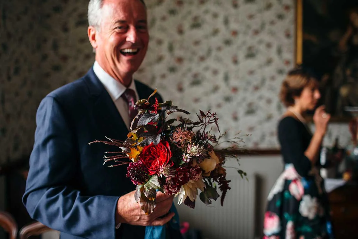 bridal bouquet for a devon wedding