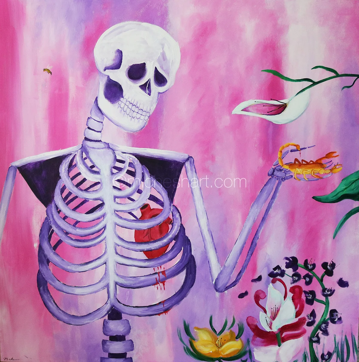 "Lovebug" created January 11, 2018 | This piece is in dedication to Lovebug.