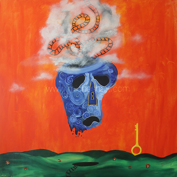 "Key To Happiness’" November 16, 2018. All artwork and images are copyrighted. All rights reserved