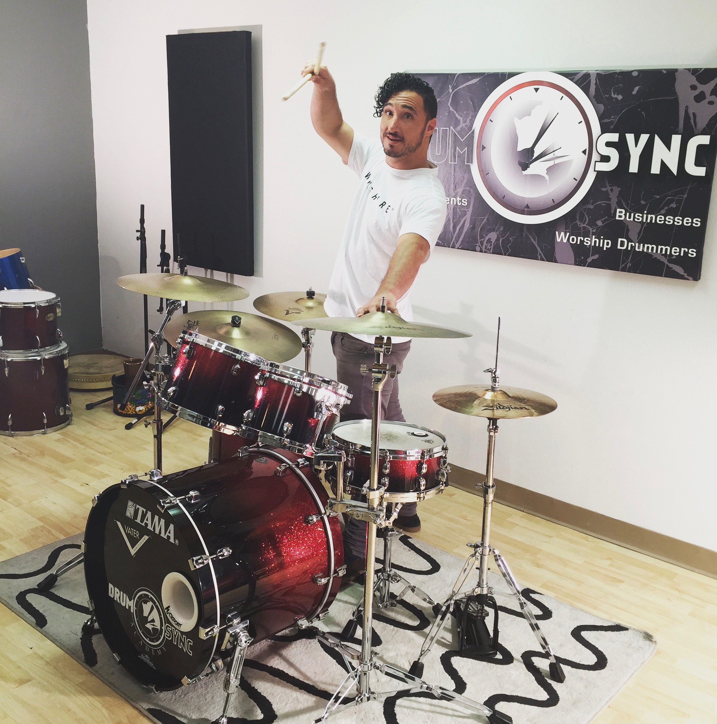 Kyle Schweikhard Owner/Drummer/Clinician /Author "Dude!"