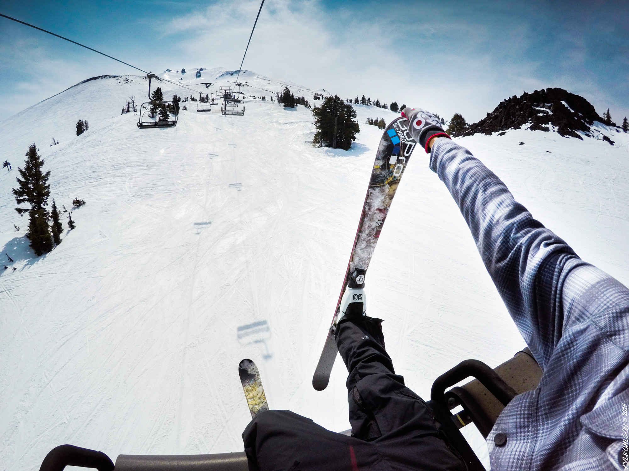 Morning lapz on the slope