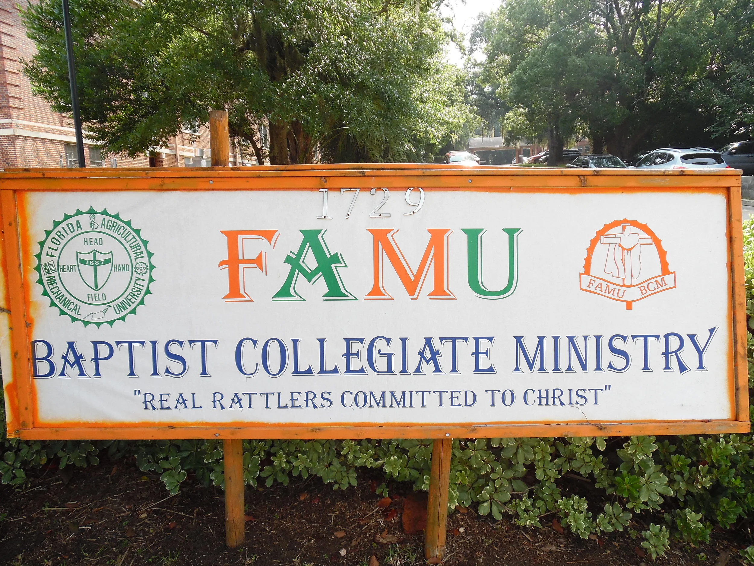 FAMU BCM Engrance Sign.JPG