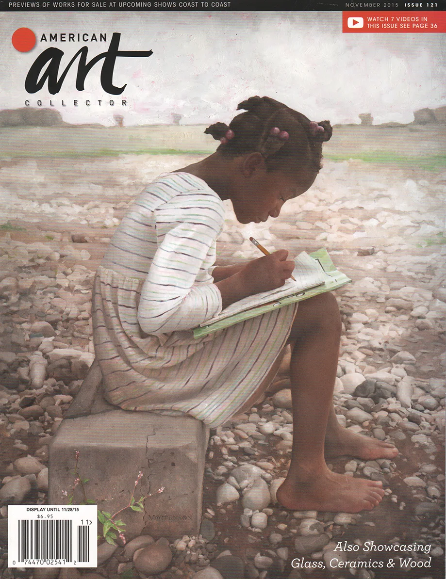 PRESS: American Art Collector magazine: November, 2015 ARTICLE: Caught in the Act of Science: April Surgent