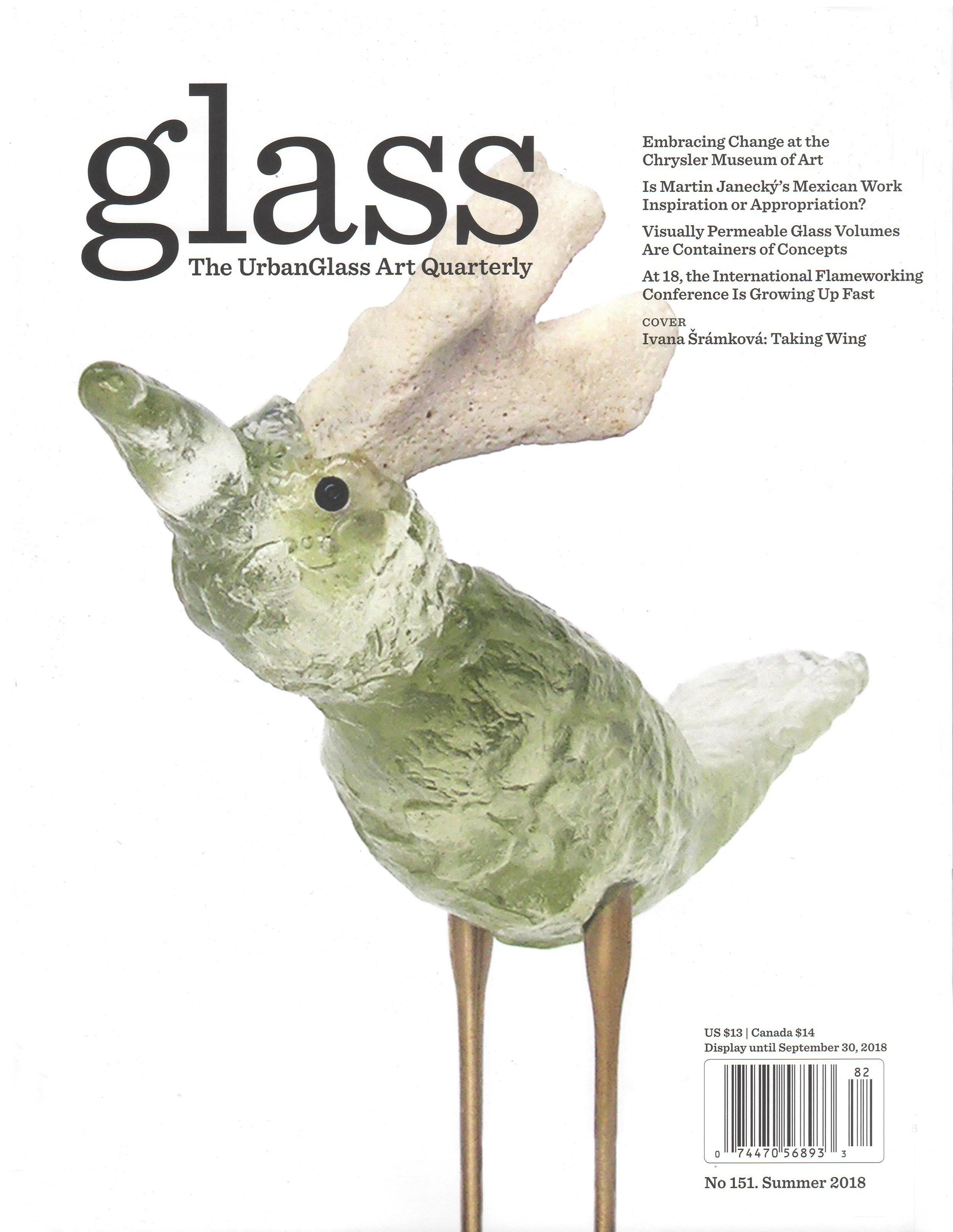 PRESS: Glass: Summer 2018 on IVANA ŠRÁMKOVÁ