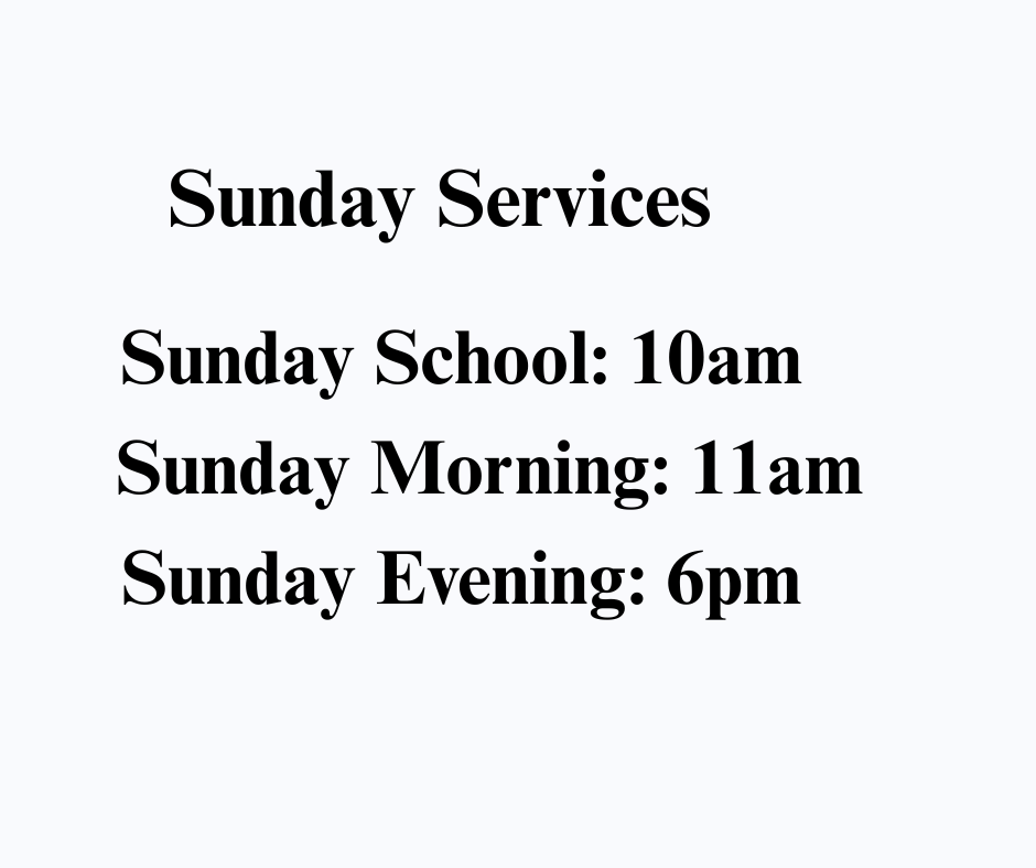 Sunday Services