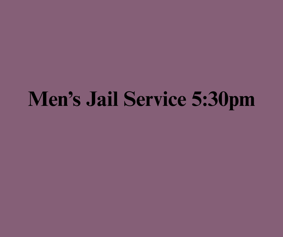 Men's Jail Service