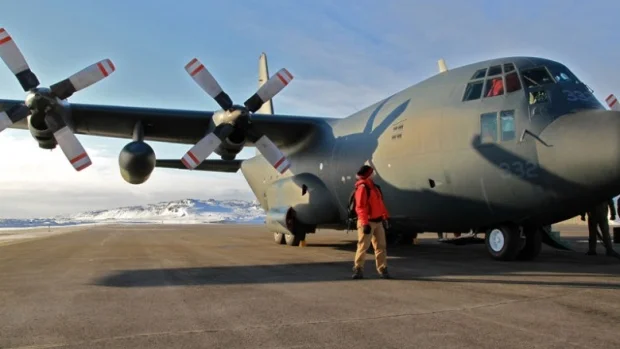 Lockheed Martin C-130 @ NORAD Rankin Inlet Airport FOL