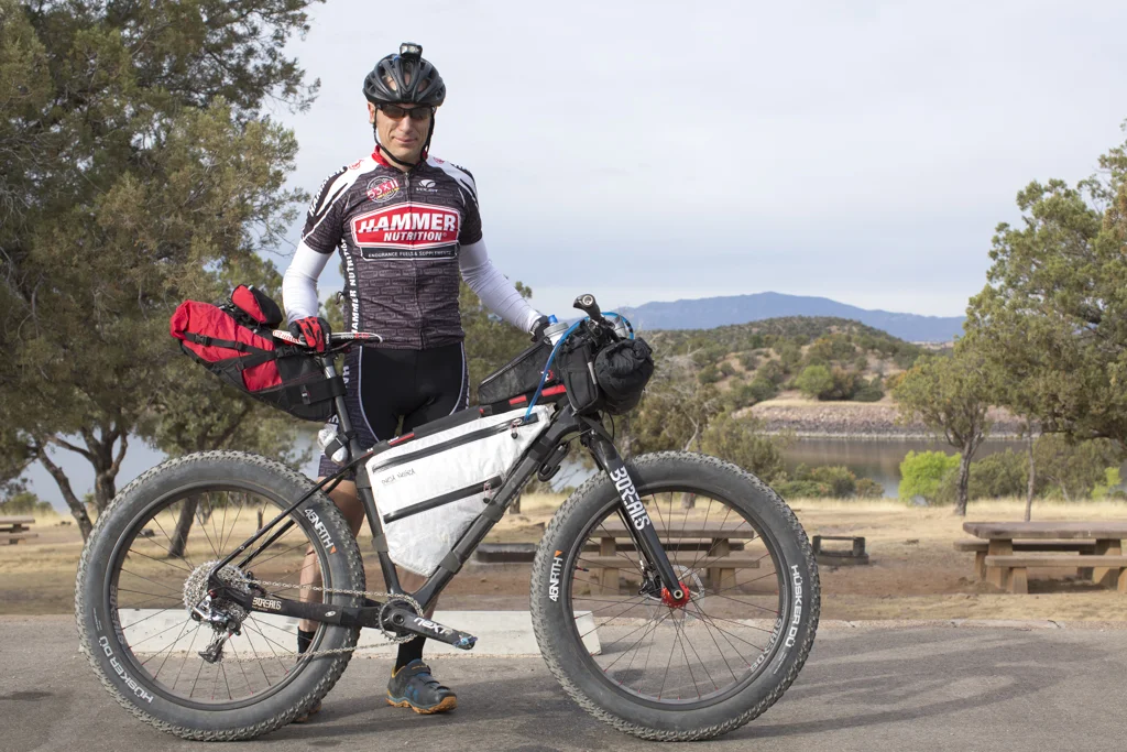 Brian Brothers and his Borealis fat bike