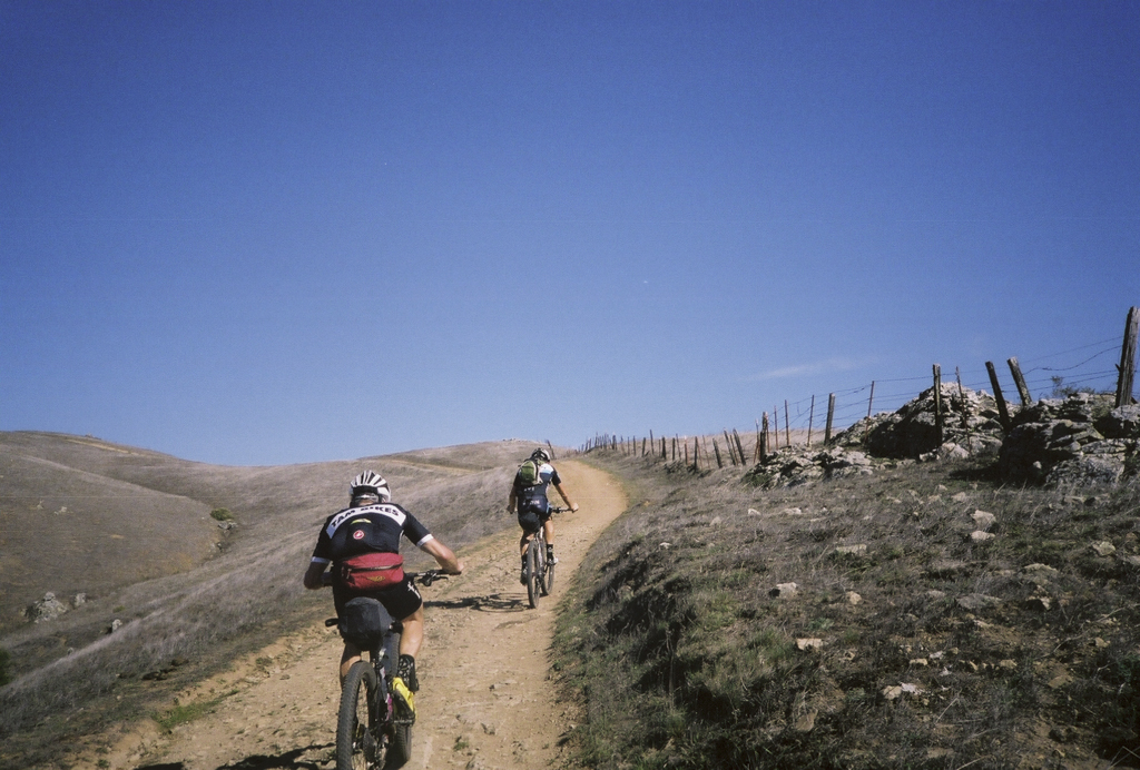 The climb up Gunshot Fire Road within the Loma Alta Open Space Preserve