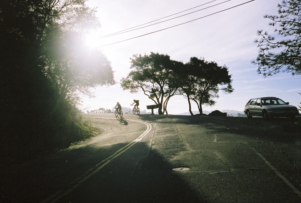 Skyline is our first climb of the day out of Berkeley