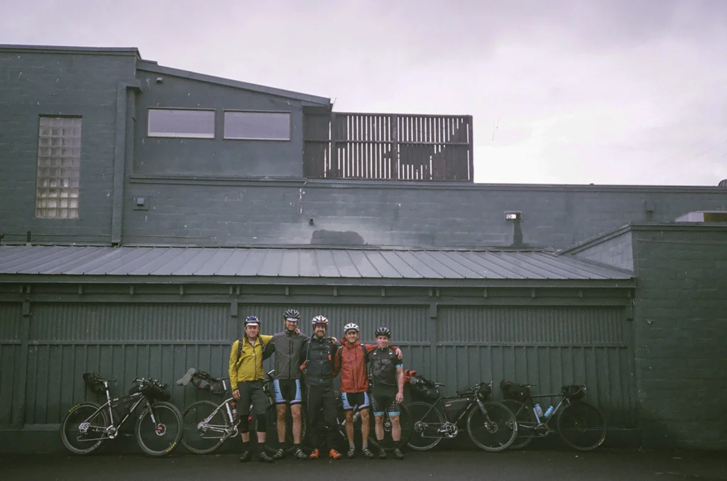 The obligitory group shot at the Maverick. Let's do this…