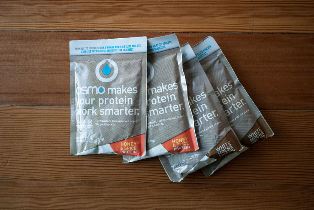 OSMO protein single serve packets