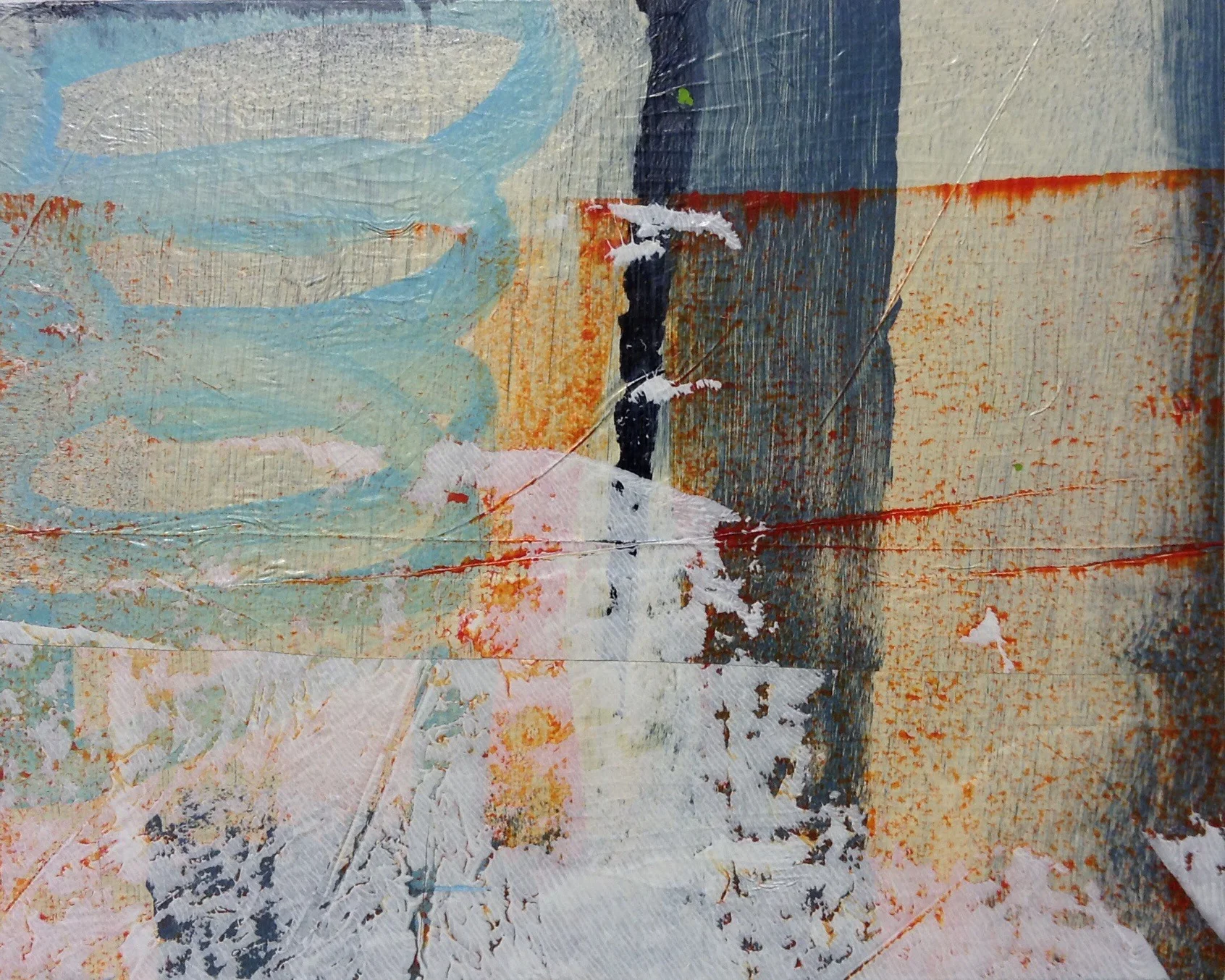 SW#3, 2014, acrylic on wood, 10 x 10 inches