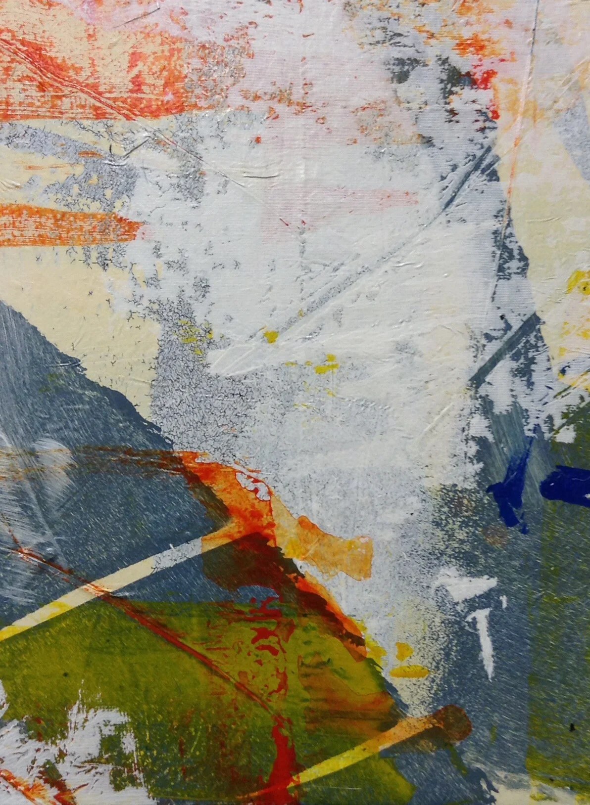 SW#8, 2014, acrylic on wood, 12 x 8 inches