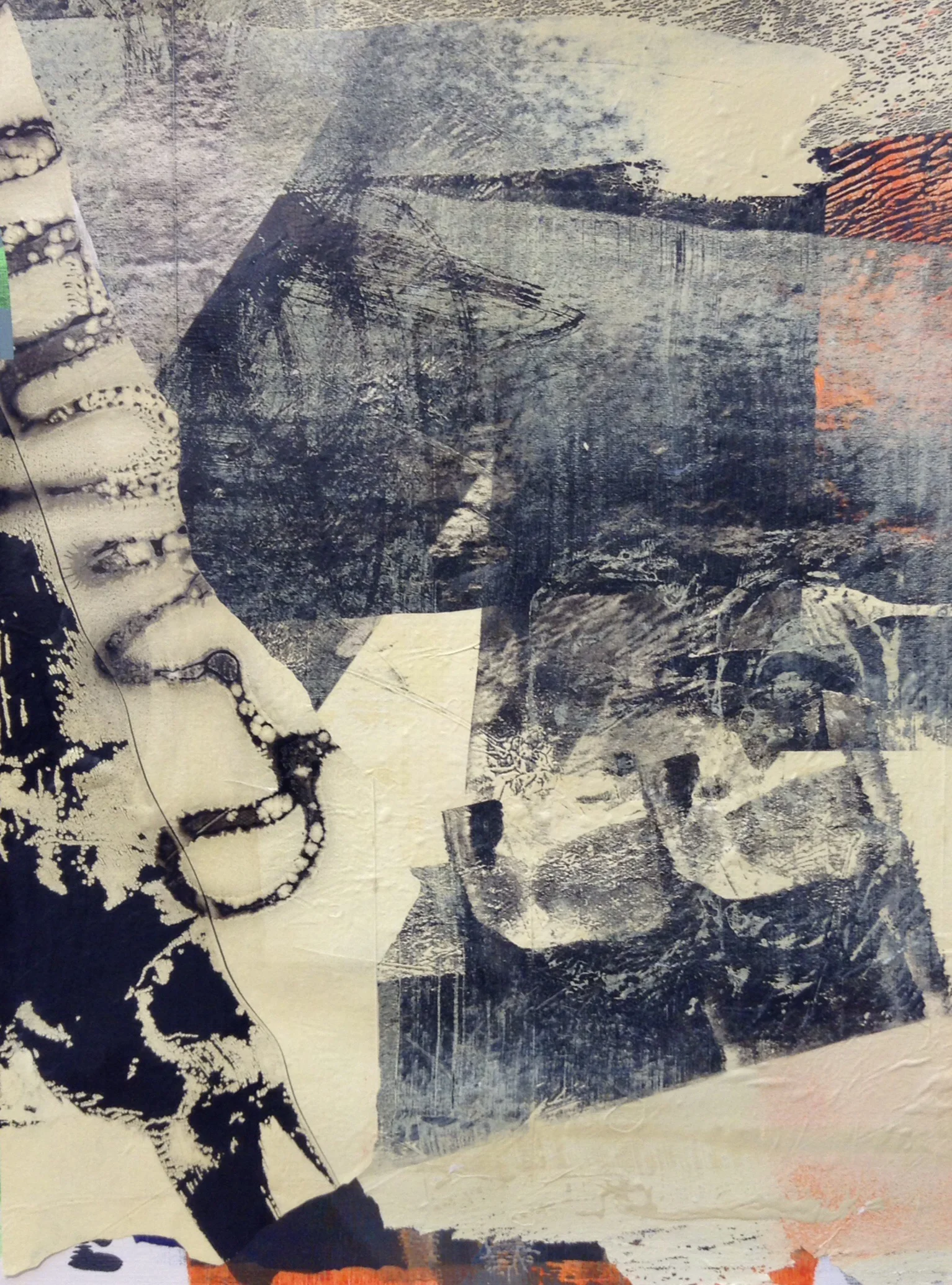 PS #38, 2014, acrylic on paper, 24 x 18 inches