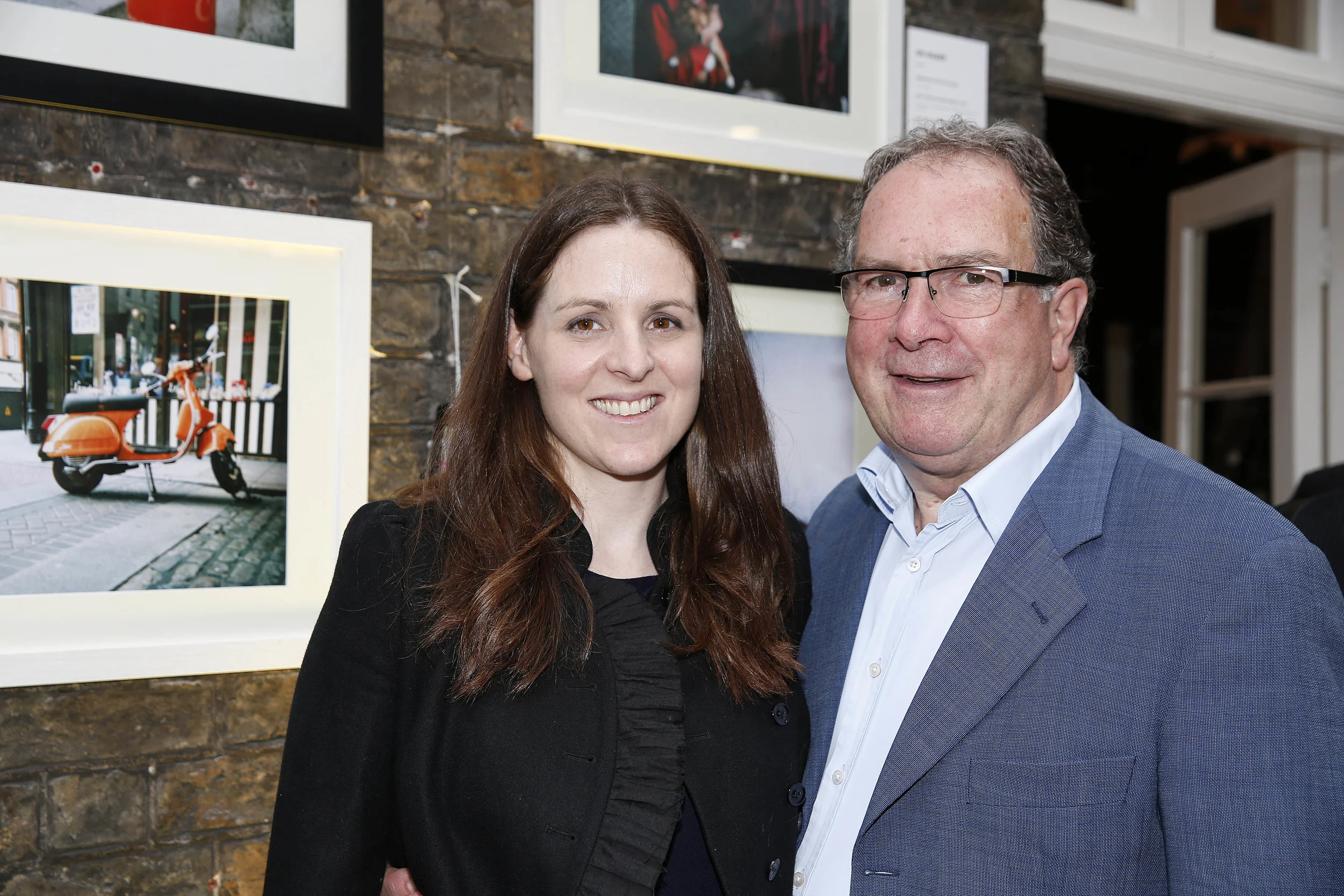 Sam McGuinness, CEO of the Dublin Simon Community, and myself.