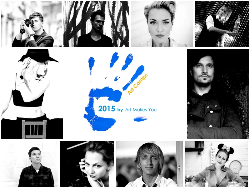 ART MAKES YOU ART CAMP.   First one in Riga, Latvia. 