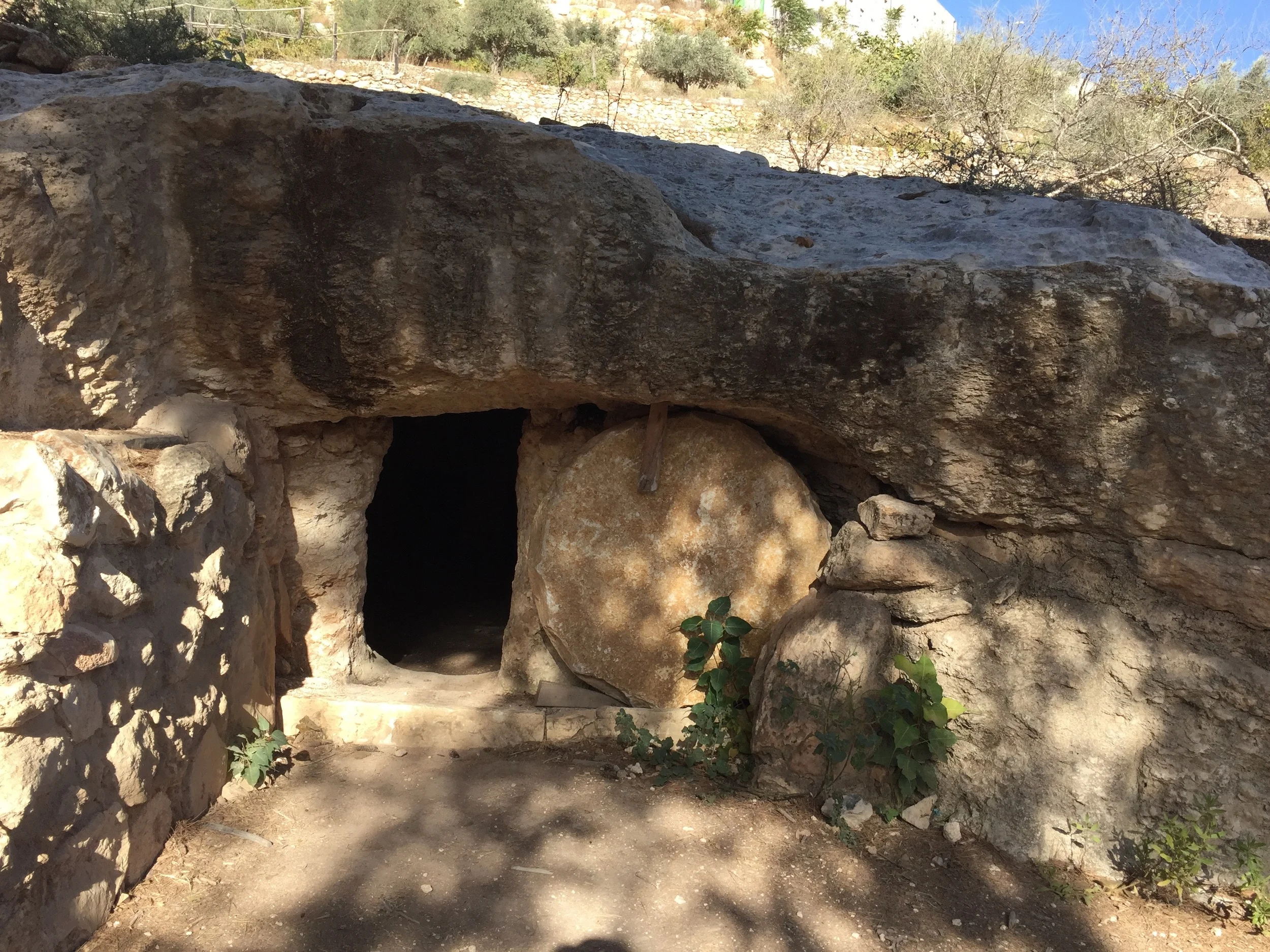 A replica tomb