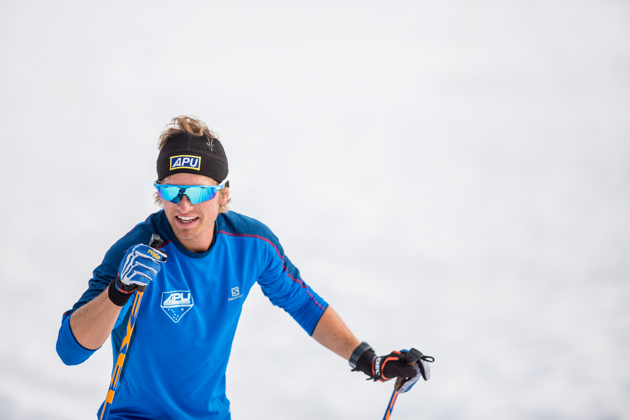Hottest glacier camp to date... I came home with a sun rash under my biceps! Credit: Dre Foto