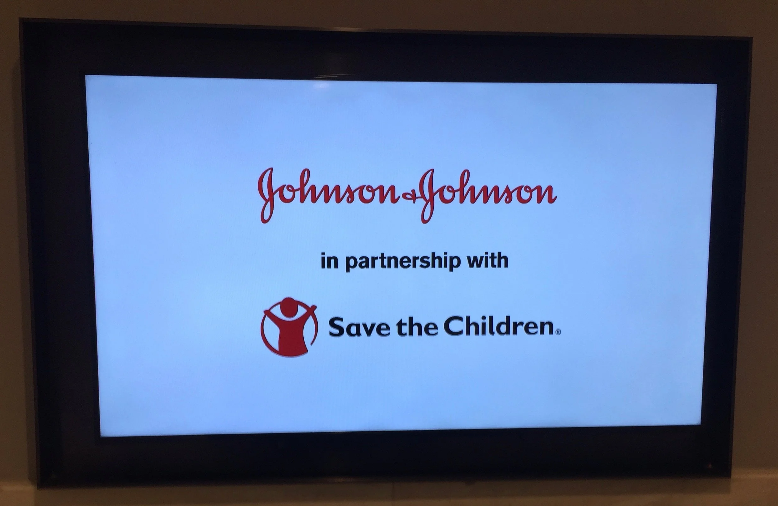 Save the Children Johnson and Johnson November 29 2016.jpg