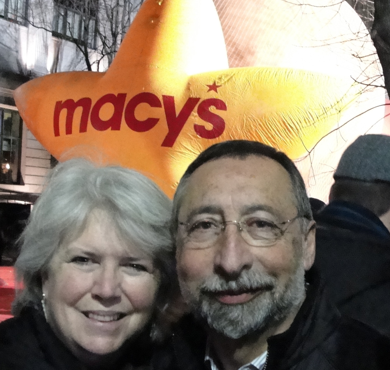 Bucket list trip to Macy's Thanksgiving Day Parade in 2010.