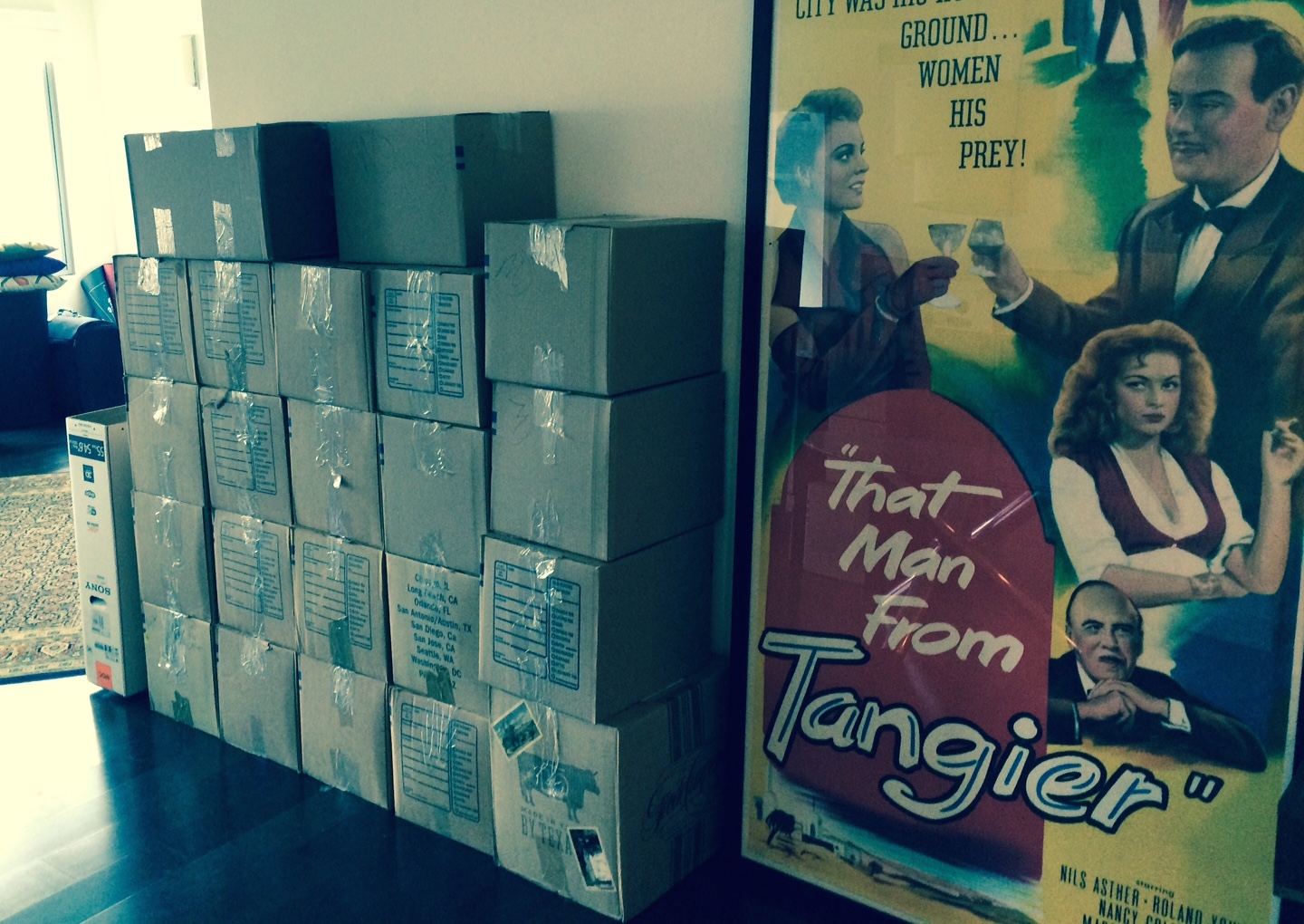 How will we pack that poster?