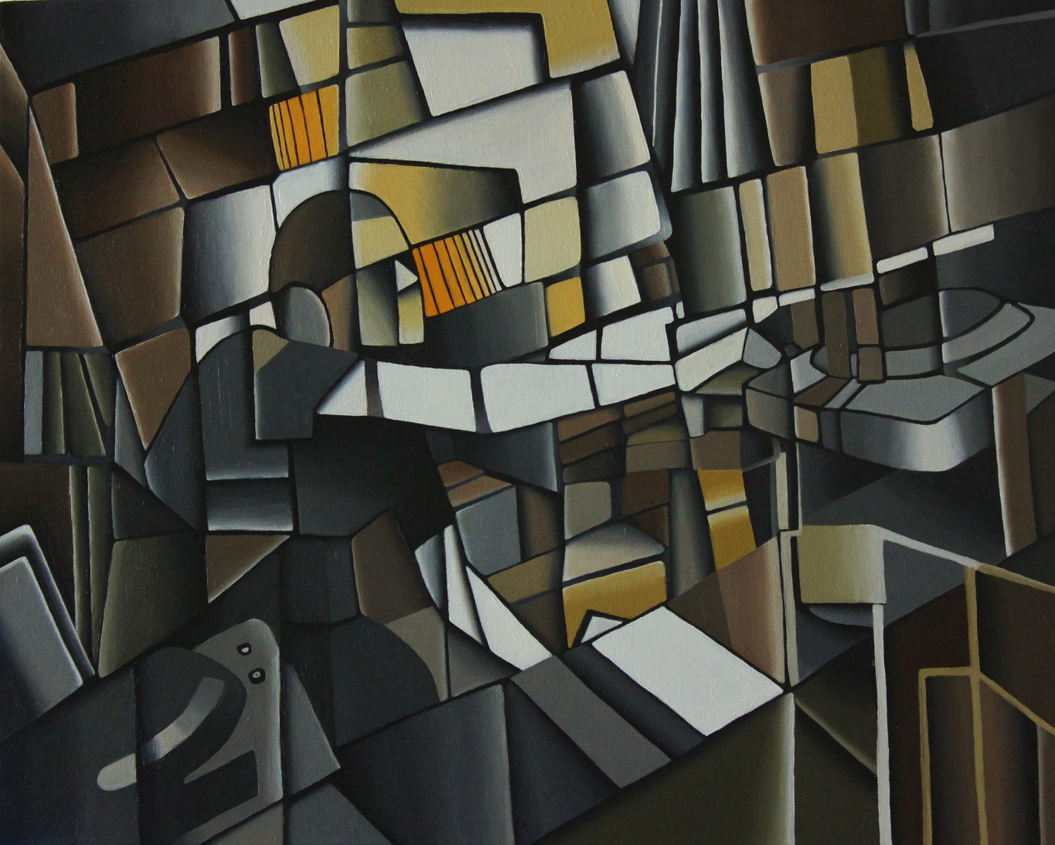 Breaks - Oil on Canvas (40x50cm)