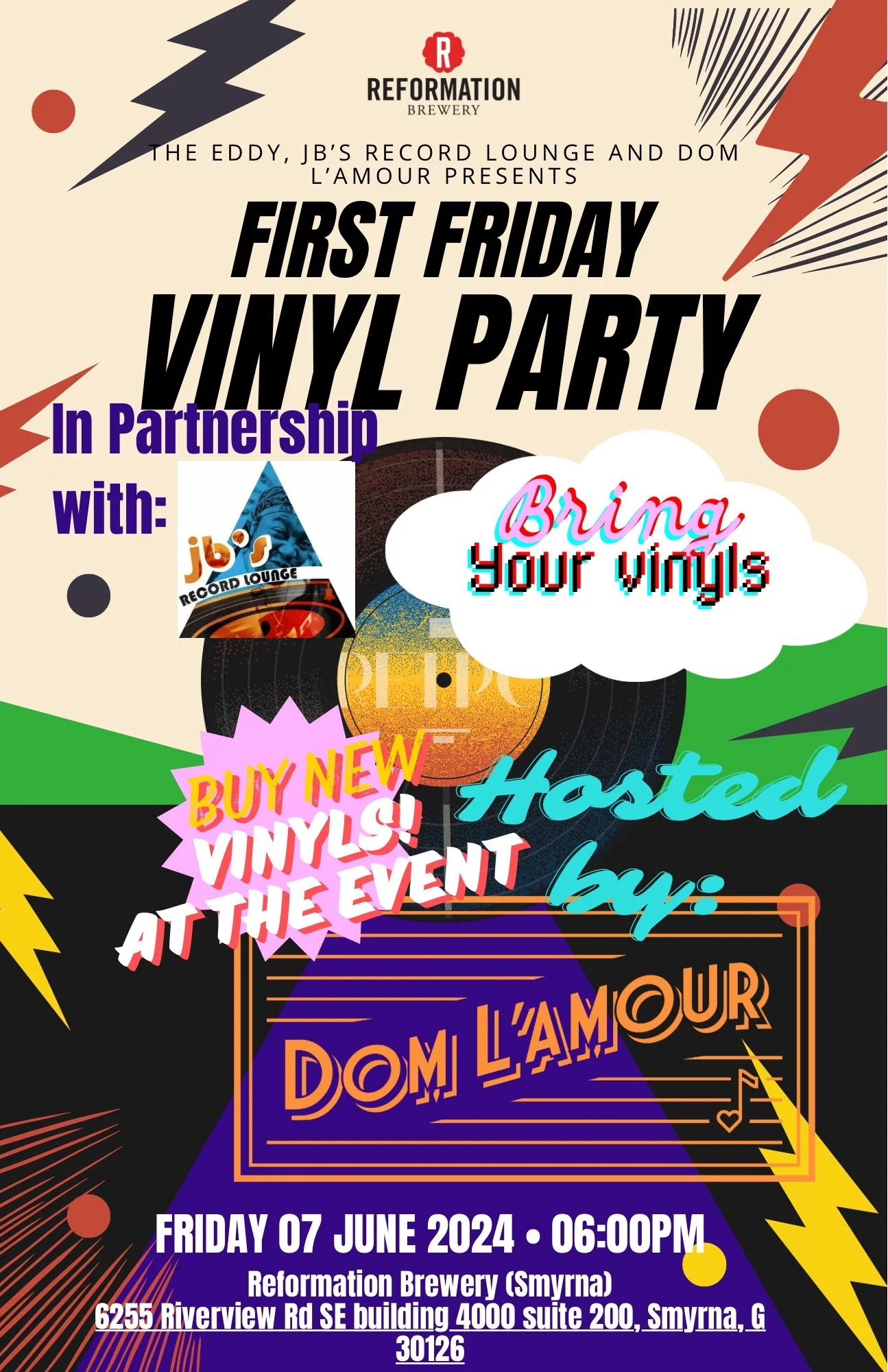 First Friday Vinyl Party